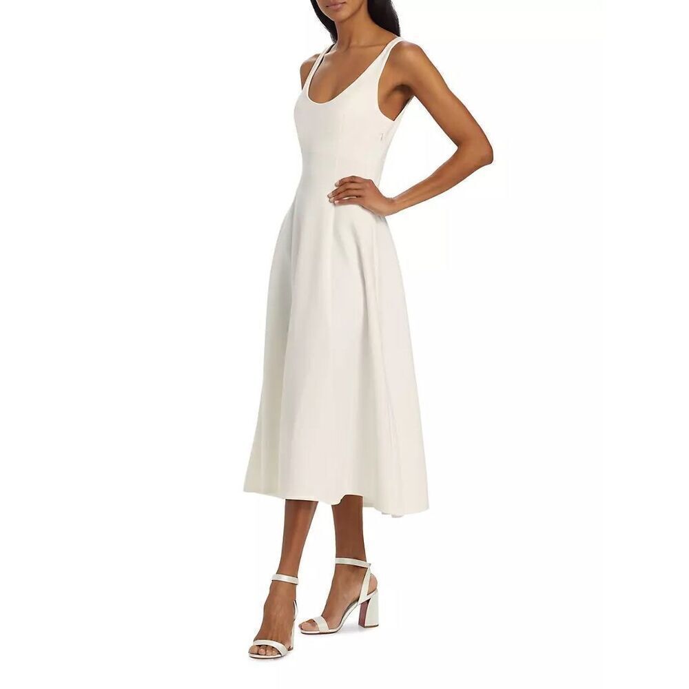 Reformation White Midi Dress
